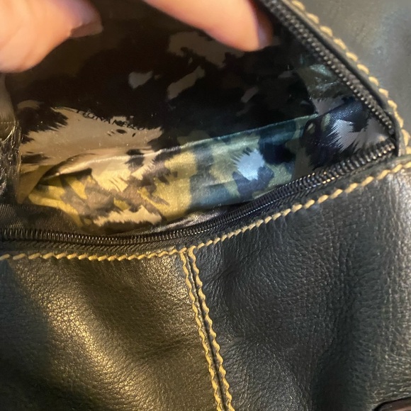 Tignanello Black Satchel Bag - Picture 14 of 14